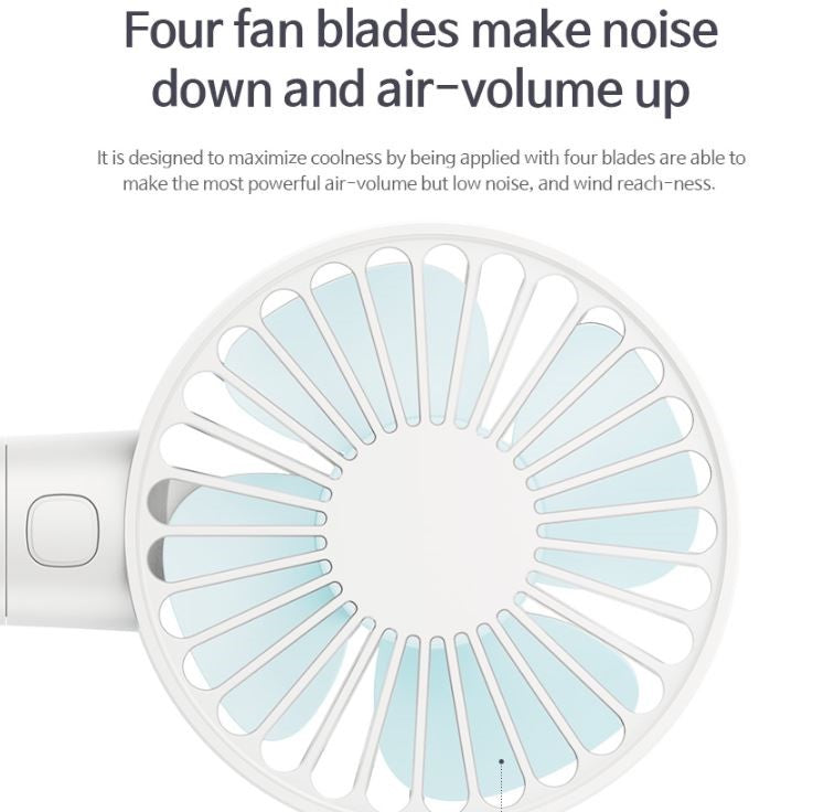 Dual Functional Mini Handy Fan with Power Bank - Coolean