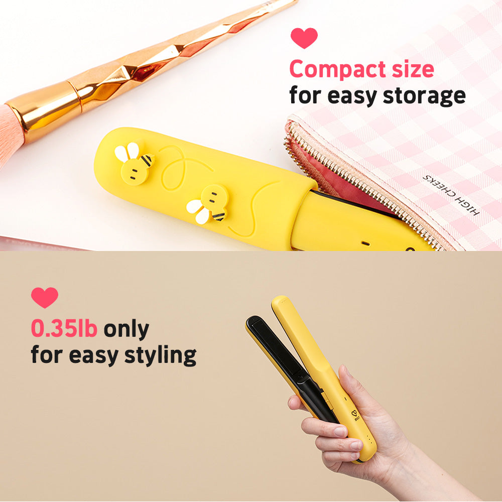 Coolean BVLY Cordless Mini Hair Straightener - Coolean