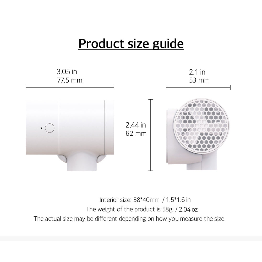 Clean'd T-Dryer Toothbrush Holder - Coolean