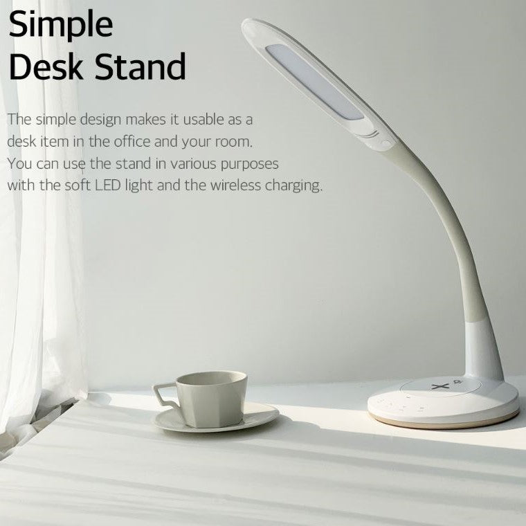 Cordless LED Light Stand with Charging Station - Coolean